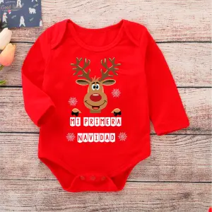 body Mameluco Bebé Navideño