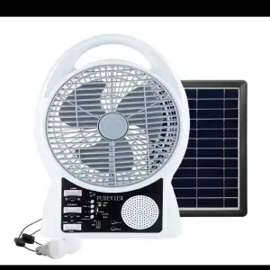 Ventilador solar portatil