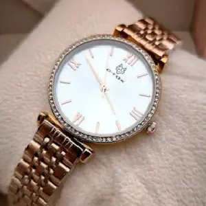 Reloj GFox Mujer en Acero Rosado Ref 3