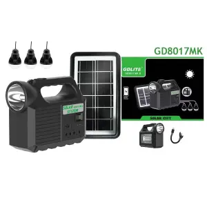 kit lampara solar