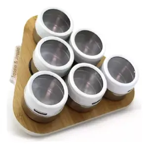 especiero condiméntero magnético x6
