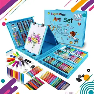 SET DE ARTE DE 208 PIEZAS