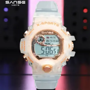 S-651T-8 RELOJ SANSE ESTUCHE ORO/ROSA
