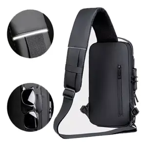 Bolso Manos Libres Tipo Pechero Para Hom