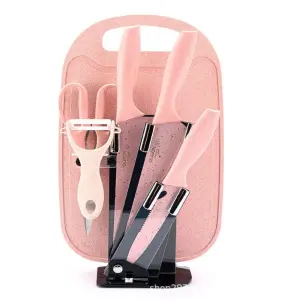 Set De Cuchillos Con Pedestal