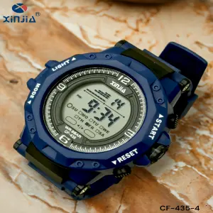 CF-435-4 RELOJ XINJIA DIG AZUL EST