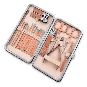 Juego De Manicura Inoxidable 18 Piezas