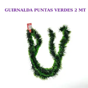 GUIRNALDA VERDE PRODUCTO DE NAVIDAD
