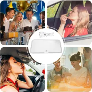 Espejo Maquillaje Auto Táctil Luces Led