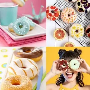 MOLDE DE DONAS EN SILICONA