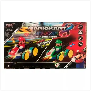 Carro Control Remoto Mario Kart Con Luce