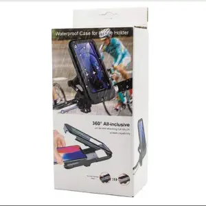 Combo Bt-12 + Holder Moto Para Tubo