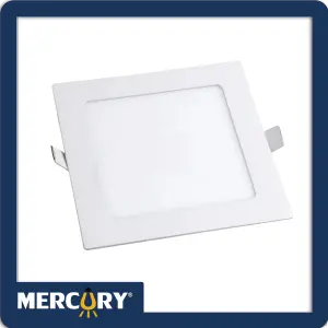 PANEL LED CUADRADO 9W 5" BLANCO INCRUST