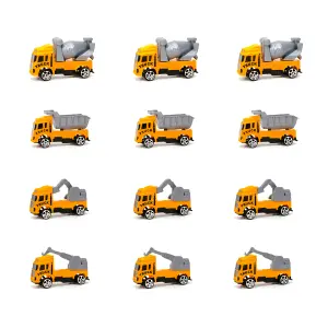 Carro Camion Construccion Linea Amarilla