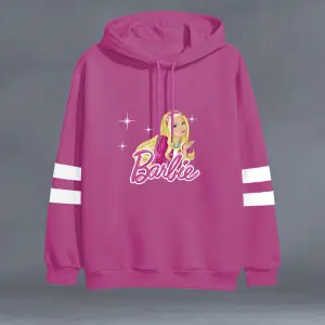 Buzo Buso,hoodies Dama Barbie fucsia