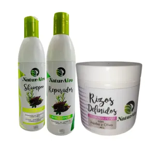 kit reparador y definidor de rizos