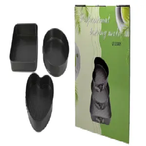 MOLDE DESMONTABLE X 3 ANTIADHERENTE