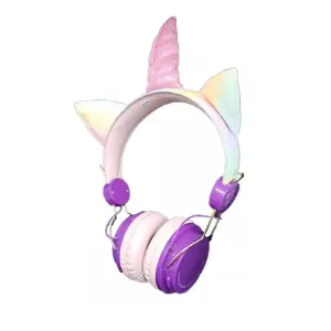 Auriculares Diadema Diseño Unicornio