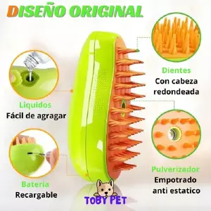 CEPILLO  VAPOR PARA GATOS