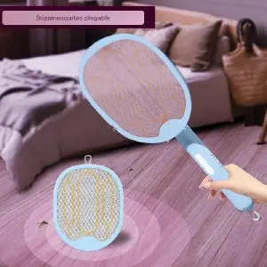 Raqueta Plegable Mata Zancudos Recargabl