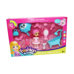 Set De Accesorios Para Casa De Muñeca