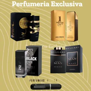 Asad, One Million, 212 VipBlack,Bvlgari