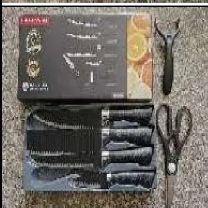 Juego de Cuchillos ER-0238A: Precisión y Elegancia en tu Cocina - SET DE CUCHILLOS ER-0238A
