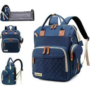 Morral Pañalera Plegable Cambiador