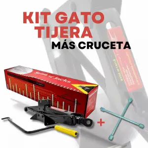 KIT GATO TIJERA MÁS CRUCETA