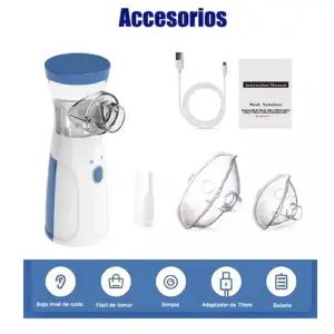 Nebulizador Portátil Niños Adultos Mesh