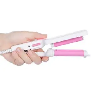 mini rizador de pelo 3 tubos