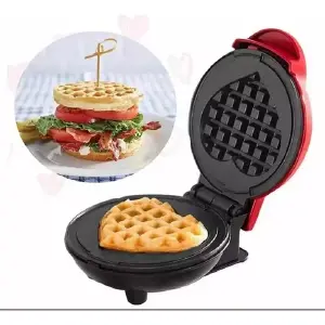 Mini Wafflera Corazon