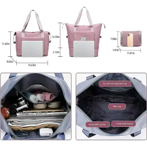 Bolso Dama Expandible Bolsillo