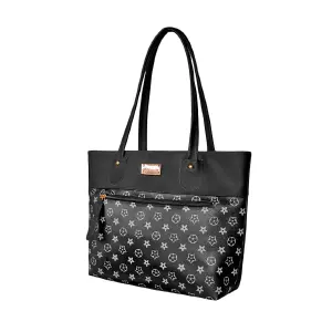 Bolso Dama Con Cosmetiquera Luna Negro