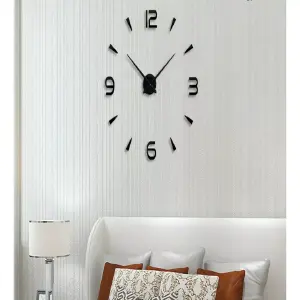 Reloj 3d Variado De 90cm