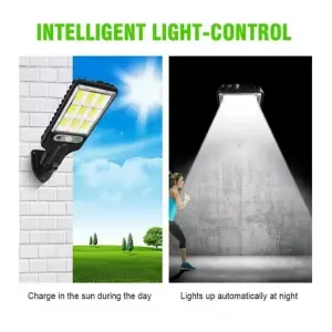 LAMPARA LED SOLAR 72 LED X 2 UNID CONTRO