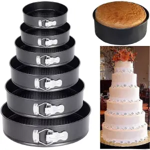 Molde Para Tortas Set X6 Unidades