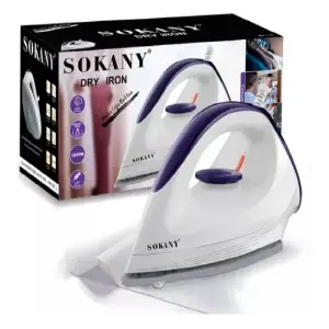 Plancha de ropa dry iron sokany