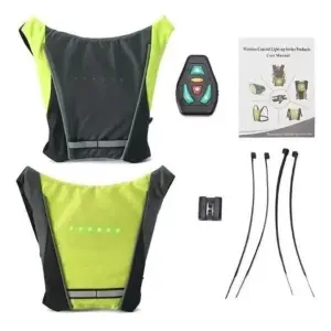 Chaleco Para Bicicleta Con Luz Led