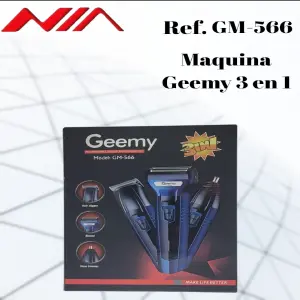 Maquina geemy  3 en 1 GM-566