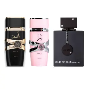 PERFUMES ASAD+YARA+CLUBTHENUIT FULL