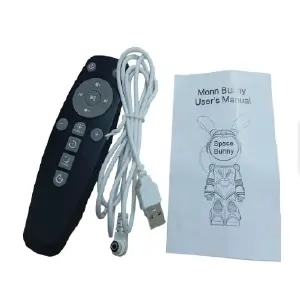 Proyector de luces conejo espacial
