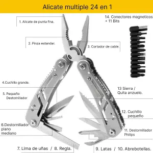 Navaja Multiuso Alicate Multiherramienta
