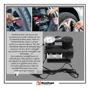 Mini Bomba De Neumáticos Eléctrica