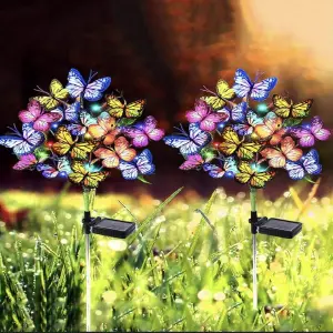 luz solar mariposa x 1