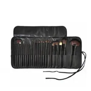 Set 24 Brochas maquillaje+estuche