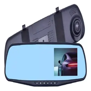 Espejo Retrovisor Doble Cámara DVR