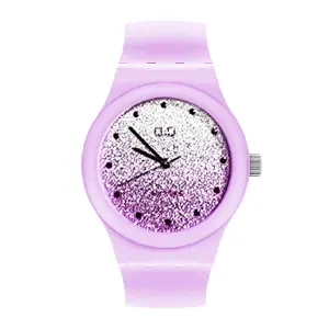 Reloj Q&q Qyq Escarcha Deportivo Dama