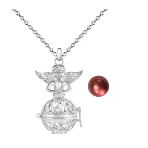 Collar Llamador De Angel Figura Amor