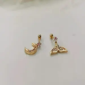 pircing de chispa colgante